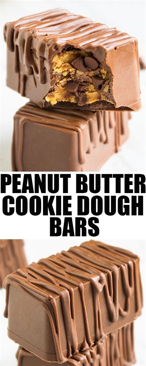 Quick And Easy Eggless Peanut Butter Cookie Dough Bars Thats Made With