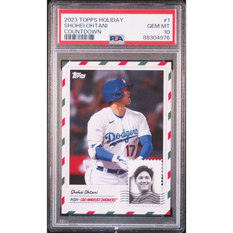 【現貨】psa10分 鑑定卡 大谷翔平 Shohei Ohtani Topps Now 1 球員卡 棒球卡 蝦皮購物