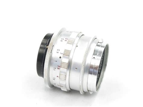 Steinheil M Nchen Cassarit Mm F Lens Manuskript Fotoobjektive