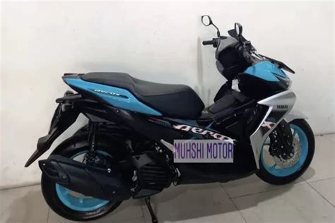 Baru Ribu Kilometer Dijual Yamaha Aerox Plat Bandung Motor