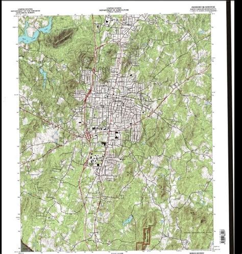 Randolph County Nc Topographical Maps Maps Of Randolph County