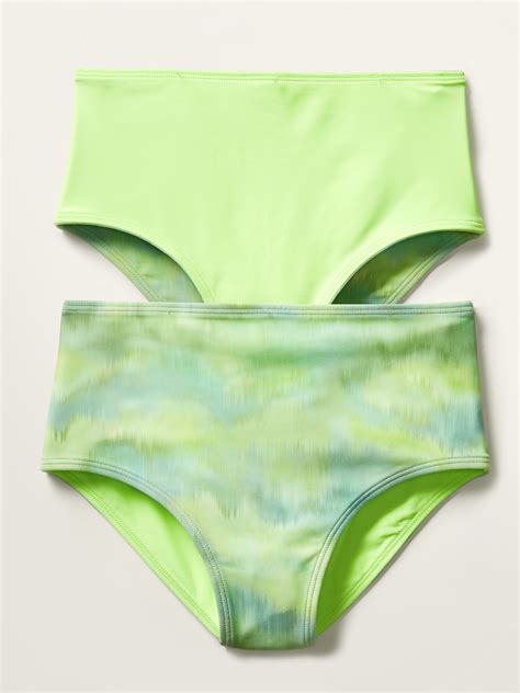 Athleta Girl Reversible High Rise Bikini Bottom Athleta