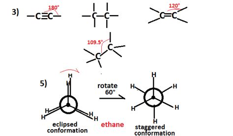 [Solved] Use Newman projections to show ethane in the eclipsed ...