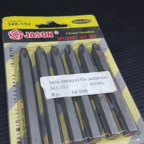 Jual Mata Obeng Ketok Plus Ph Jason Set Bit Kab Tangerang Indo