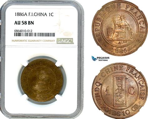 French Indo China Centime Ngc Au Bn Ma Shops