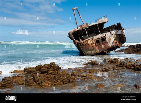 Shipwreck, Cape Agulhas, Agulhas National Park, South Africa Stock ...