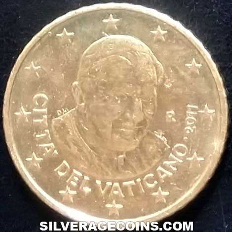 R Benedict Xvi Vatican City Euro Cents Silveragecoins