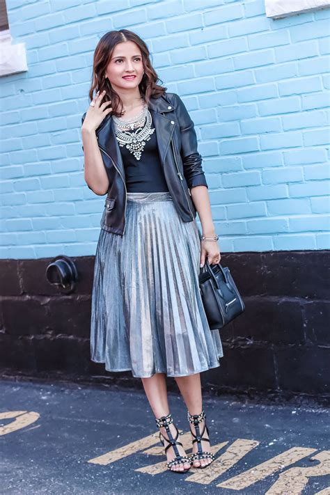 Tips On How To Style A Pleated Midi Skirt Ella Pretty Blog