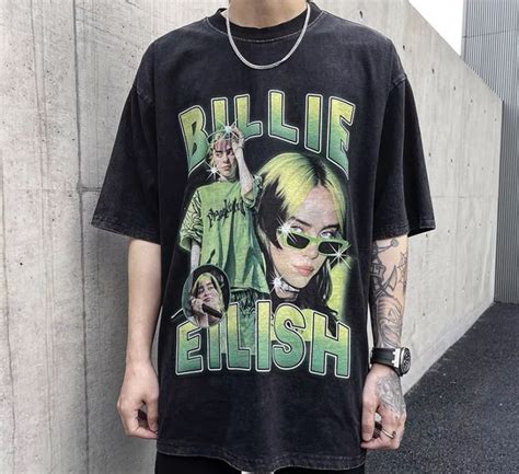 Vorstellen Seil Neunte Billie Eilish Oversized Shirt Opa Fitnessstudio