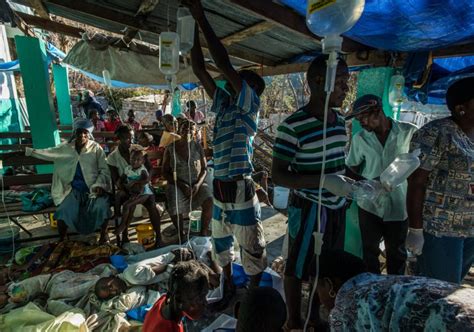 La Onu Preocupada Por La Propagación De La Epidemia De Cólera En Haití