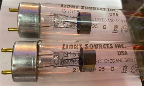 Tube Material Soft Glass Light Sources Tuv W G T Uvc Tube At