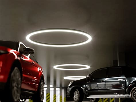 Parking lot design – HOKASU Lighting project