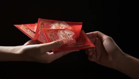 Premium Photo Intricate Details Of Red Envelopes Known As Hongbao