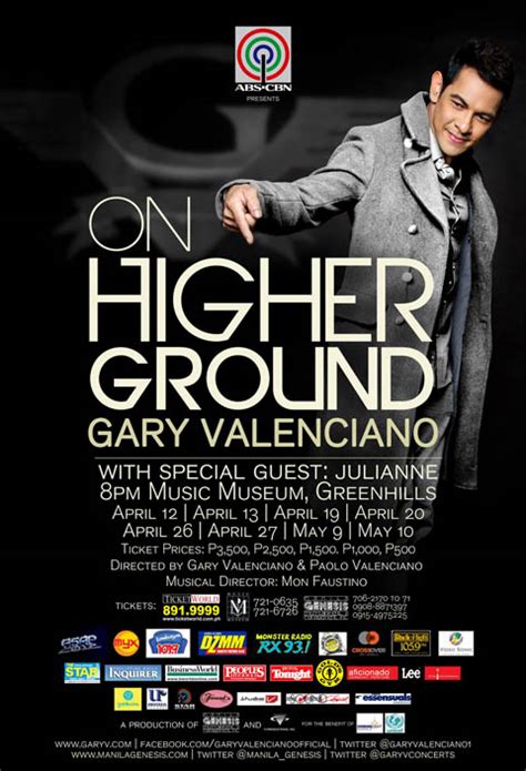 Gary Valenciano On Higher Ground Concert | Philippine Concerts