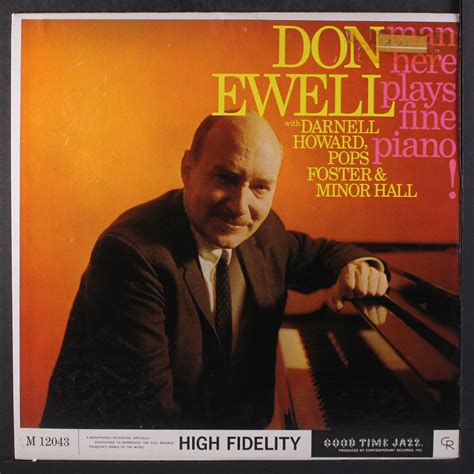 Don Ewell Man Here Plays Fine Piano Good Time Jazz 12 Lp 33 Rpm Ebay