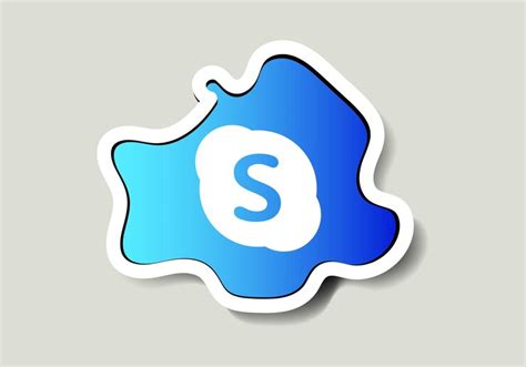 Premium Vector | Skype logo vector is a stylized representation of the ...