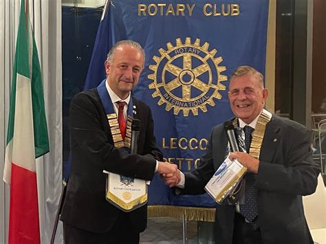 Visita Del Governatore Distrettuale Al Rotary Club Lecco