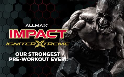 Amazon ALLMAX Nutrition Impact Igniter Extreme Pre Workout