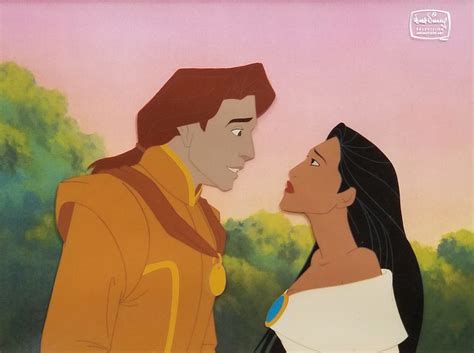 Walt Disney Production Cels Pocahontas Walt Disney Characters Photo