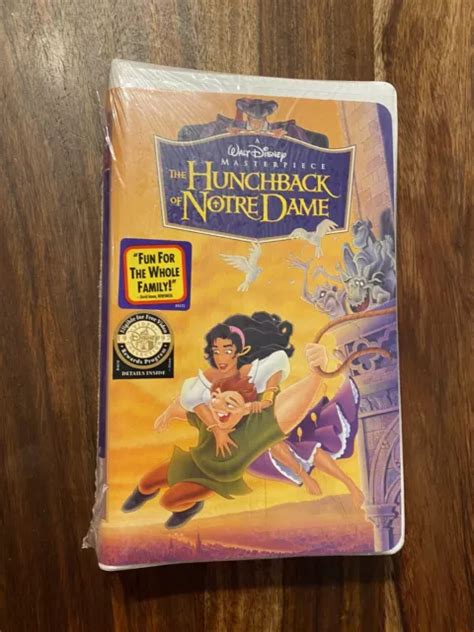 Vintage Disney The Hunchback Of Notre Dame Vhs Movie Factory