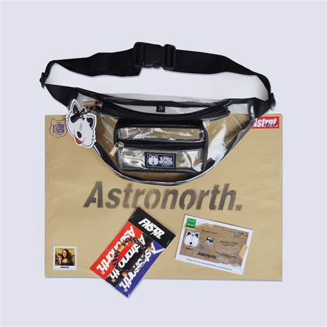 Jual Astronorth Waist Bag Transparan Tas Selempang Bening Tahan Air