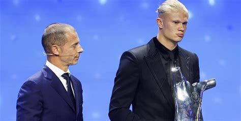 Haaland Recibe El Premio A Mejor Jugador Del A O De Uefa Noticias