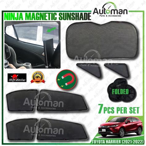 Toyota Harrier Magnetic Ninja Sun Shade Sunshade Ninja