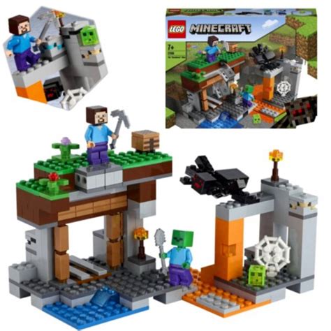 Lego Klocki Minecraft Opuszczona Kopalnia 21166 Ekstrazabawkipl