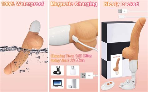 Vibrating Thrusting Modes Portable Sex Machine