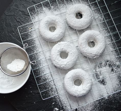 Powdered Sugar Doughnuts Cupcake Boom Powdered Sugar Doughnuts