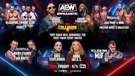 Aew Dynamite Tony Khans Big Announcement Streak Continues