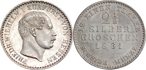 2½ Silbergroschen Frederick William I Hesse Cassel Numista