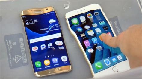 Galaxy S7 Edge VS IPhone 6S All Round Endurance Test