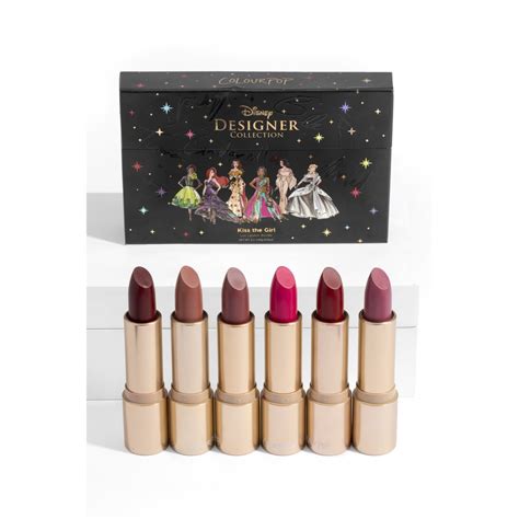 Preorder Colourpop Disney Princess Kiss The Girl Lipstick Collection