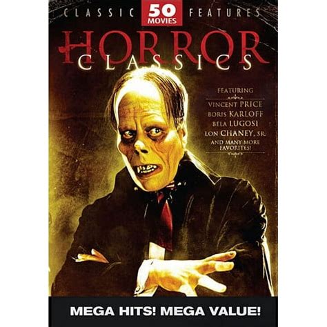 Horror Classics 50 Movie Pack Dvd