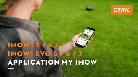 My Imow App Stihl Imow® Robotmaaier Youtube