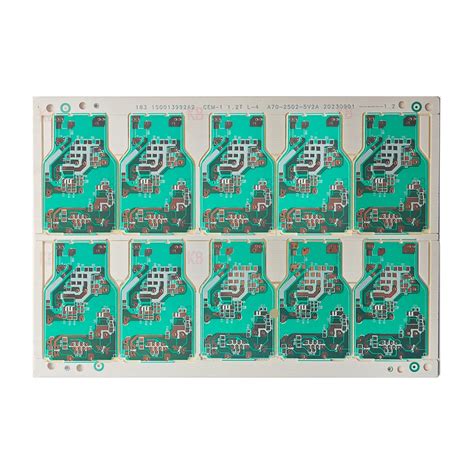 Multilayer Pcb With Min Hole Size 0 2mm Single Sided Pcb Pcba Board