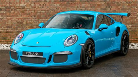 2016 Porsche 911 9911 Gt3 Rs Pts Riviera Blue Walkaround Interior And Exhaust Sound Youtube