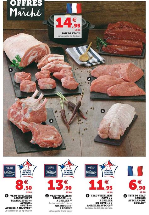 Promo Veau Vitelliers Assortiment Blanquette Avec Os Saut Avec Os