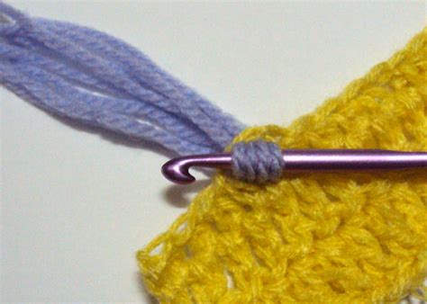 Crochet Spot Blog Archive How To Add Fringe Or Tassels Using A