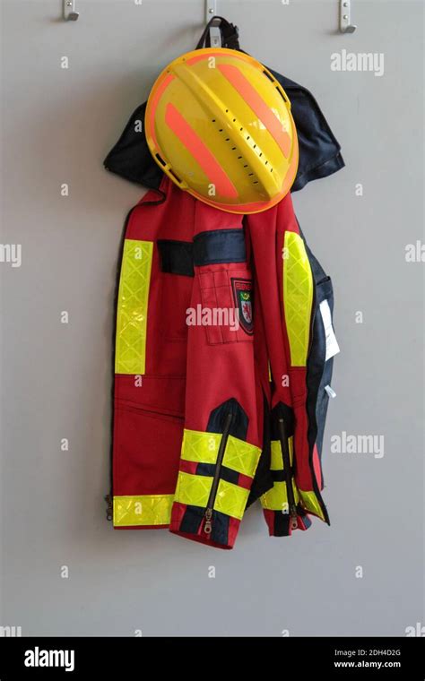 Fire department uniform Stock Photo - Alamy