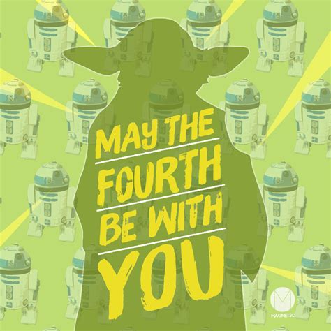 May the Fourth Be with You - Magnetic