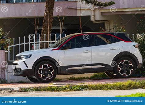 Side Turkey â€“ January 23 2023 White Opel Mokka Editorial Stock Image Image Of Russia â