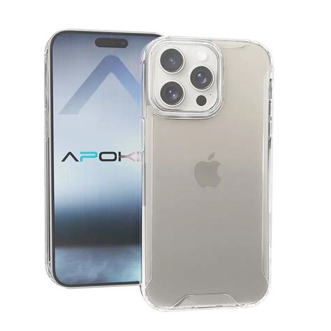 Comprar Funda Transparente Iphone Pro Antigolpe Premium Apokin