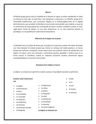 Alegria Y Pacer Filosofia Pdf