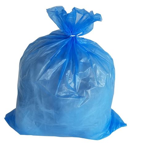 Pcs Pcs Black Blue Hdpe Garbage Bag Rubbish Bag Beg Sampah