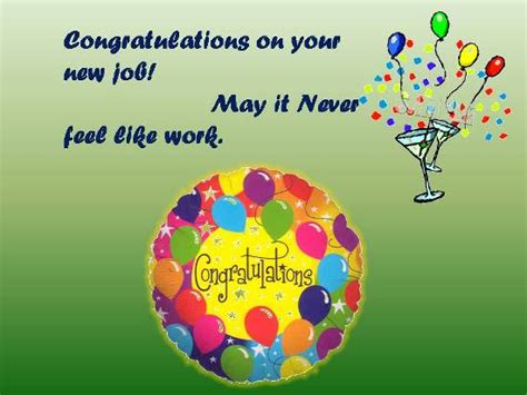 Congratulations On Getting A New Job Free New Job Ecards 123 Greetings