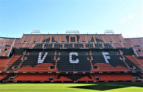 Ontdek Stadion Mestalla Van Valencia Cf ¡nos Vemos