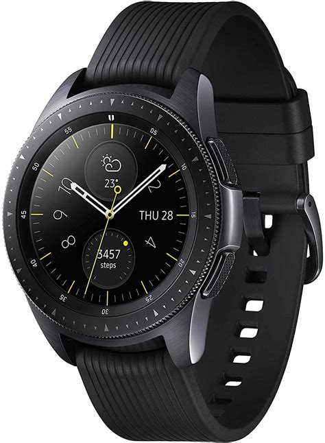 Samsung Galaxy Watch smartwatch R810 (42mm, GPS, Bluetooth) – Midnight Black - Walmart.com ...