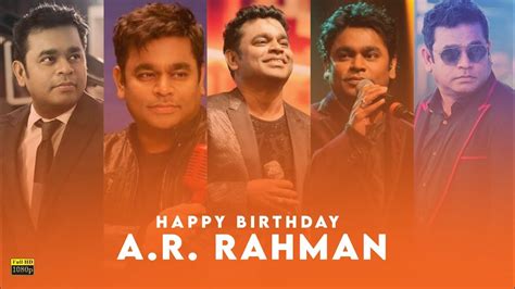 Happy Birthday Ar Rahman Whatsapp Status 🎹ar Rahman Birthday